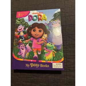 Nickelodeon Dora My Busy Books Storybook 10‎ Figurines and Playmat Set